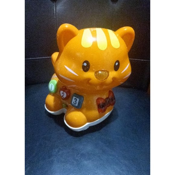 Vtech Catch Me Kitty Orange Cat Kitten Interactive Toddler Learning Toy - Picture 11 of 16
